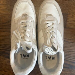 Madewell Cream Sneakers